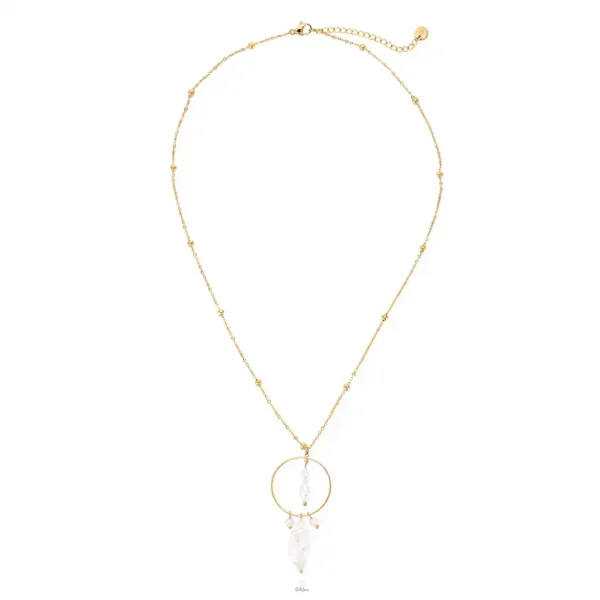 collier perle espoir doré