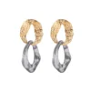 Boucles d'oreilles Schonenstoff Dottilove - Bijouterie e-commerce Réunion 974 - Bijou en acier doré haute qualité au design unique